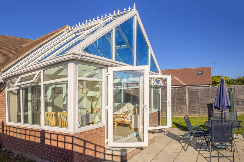 Glass Conservatory in Sheffield South Yorkshire